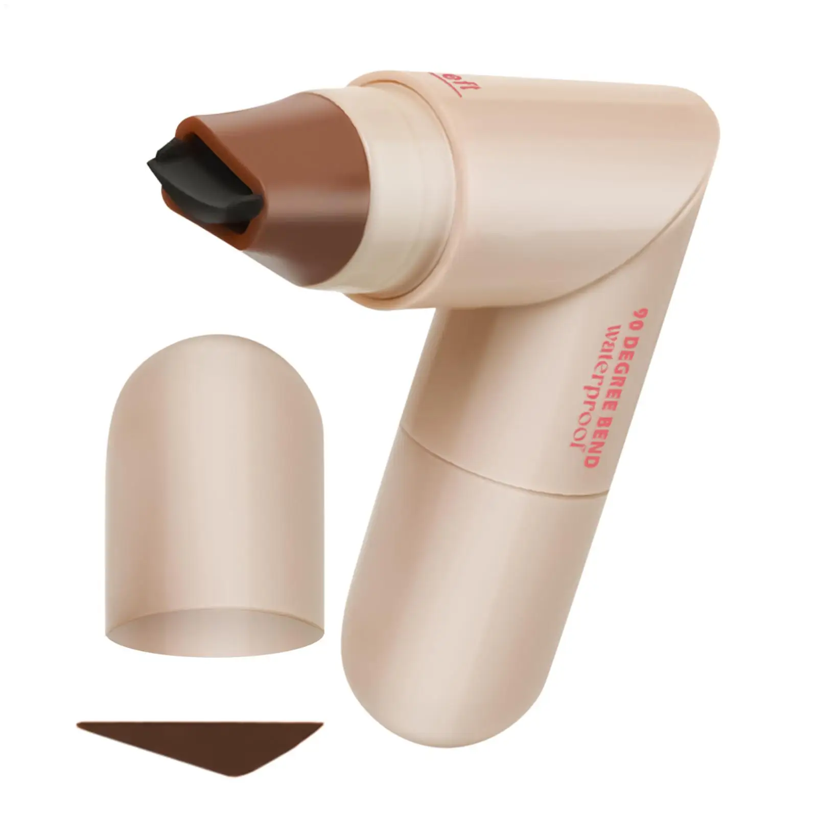 Heart Eye liner Stamp Makeup Eye Liner Pen 2ml Double-Tip Smudgeproof Pencils Eye Liner Compact Make Up Supplies Waterproof