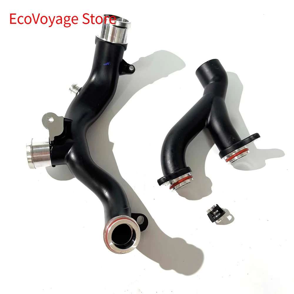 

3.0 V6 5.0 V8 S/C Модернизированная металлическая труба кроссовера охлаждающей жидкости двигателя ДЛЯ Jaguar LR DISCOVERY RANGE ROVER SPORT VELAR LR090630 LR092992