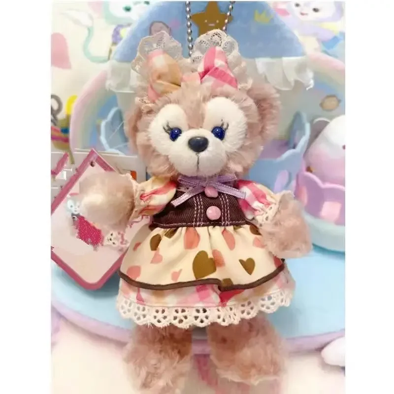 Nowy Kawaii Disney Shelliemay Duffy Stellalou pluszowa lalka wisiorek torba mały wisiorek breloczek dziewczyna serce prezenty świąteczne