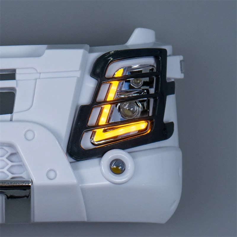 5V Headlight Module 1 Pair For JDM-110 Car Shell Dedicated PCB LED Simulation For 1/14 Tamiya RC VOLVO Lamp Truck Toy Parts