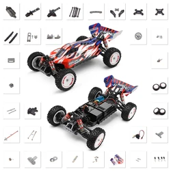 WLtoys 124008 1/12 RC Car Original Spare Parts Set Differential  Shell Shock Absorber Tyre Dog Bone Brushless Motor Receiver