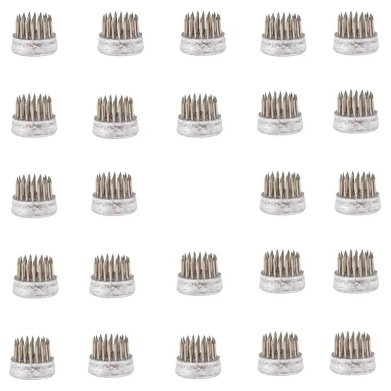 

A67P-Flower Frogs For Arrangements Holder Flower Frog Stainless Steel Pin Frog For Classroom, Home, Office (0.9 Inch 24 Pcs)
