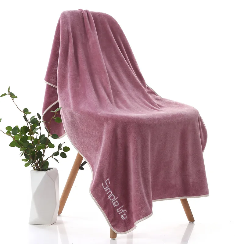 Bath Towel Soft Absorbent Quick-Drying Wearable Spa Sauna Towel Tube Top Nightdress Dress Bathroom Accessory Home Beach Towel