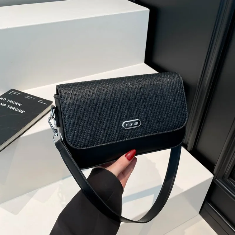 

Уникальная вневременная сумка через плечо на одно плечо для офиса и поездок на работу, повседневная работа, изысканная модная, шикарная, изысканная, элегантная