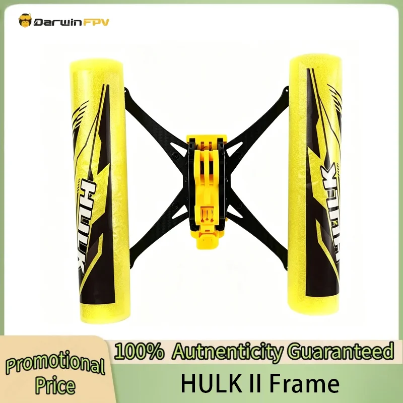 

DarwinFPV HULK Ⅱ Waterproof FPV Drone Frame Carbon Fiber Spare Parts Waterproof Frames
