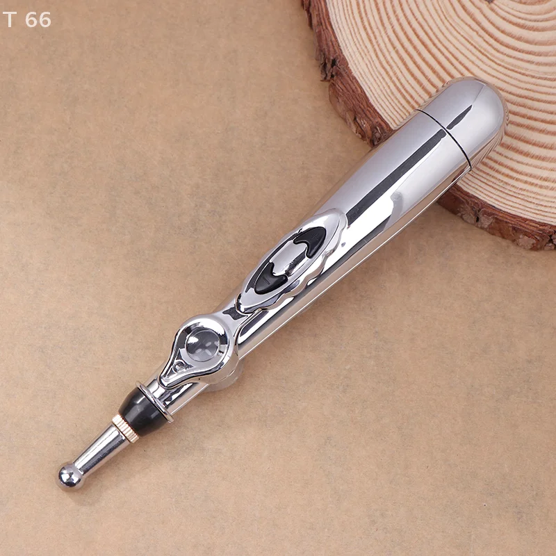 2/5 Heads Electric Acupuncture Pen Acupuncture Point Massage Pen Meridian Energy Massage Pen Pain Relief Massage Pen