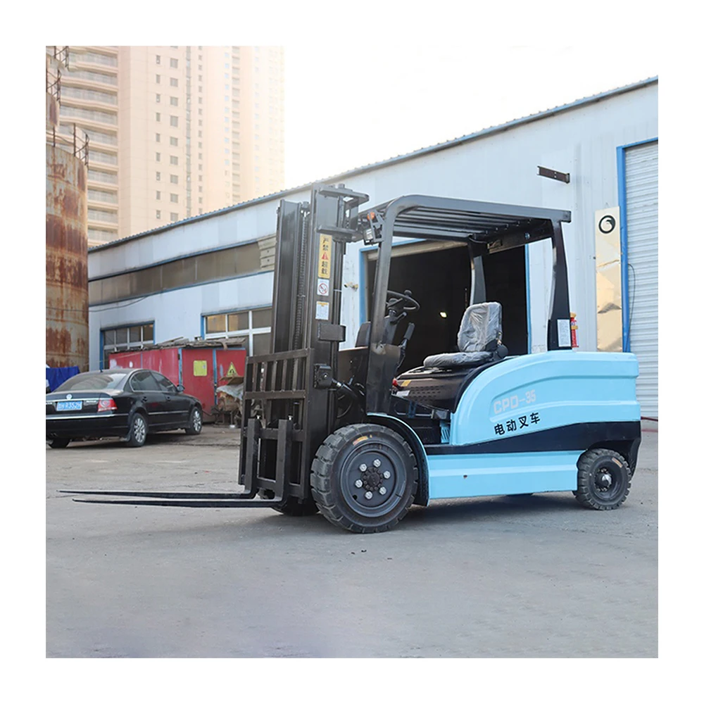 China's New Hydraulic Stack Truck Small Electric Forklift  Pallet Stacker High Efficiency Product