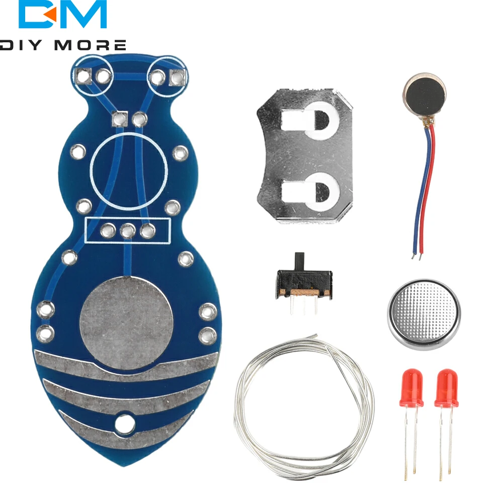 تدريب الطلاب DIY Kit Ant Soldering Kit DIY مشاريع الإلكترونيات LED ضوء المبتدئين تعلم مجموعة المرح الكهربائية #2