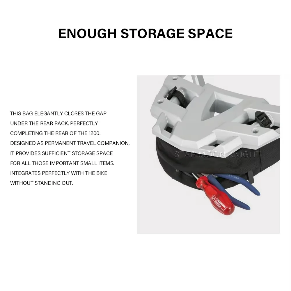 Travel Boxer bag For BMW R1200GS R 1200 GS gs 1200 2008- Motorcycle Luggage Rack Bag Waterproof Moisture-proof Luggage Tail bag