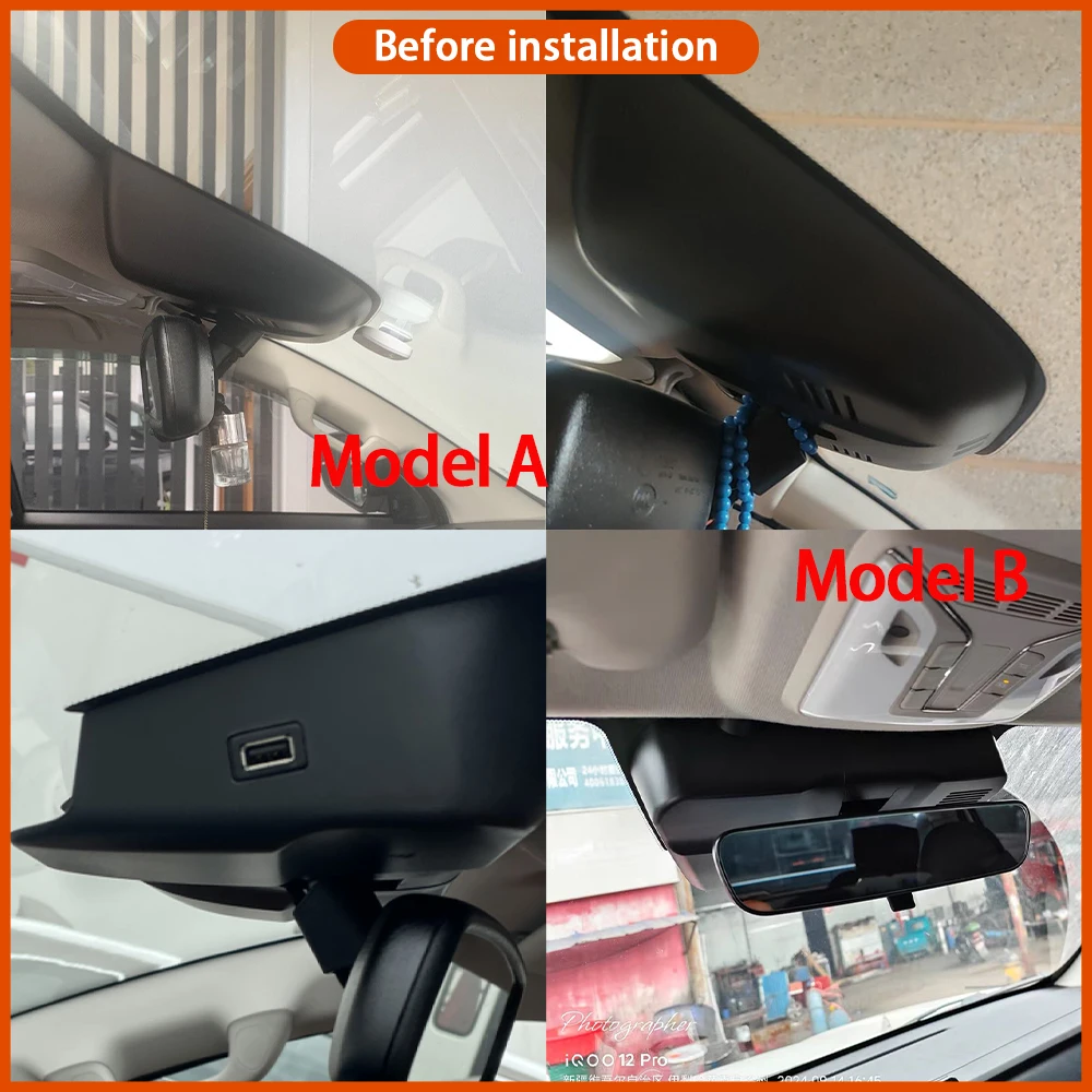 for Great Wall Pao GWM Poer Cannon Ute Ruman Sucan Sahar P Series Video Recorder 4K DVR Dash Cam Wifi OEM Camera 170° Angle