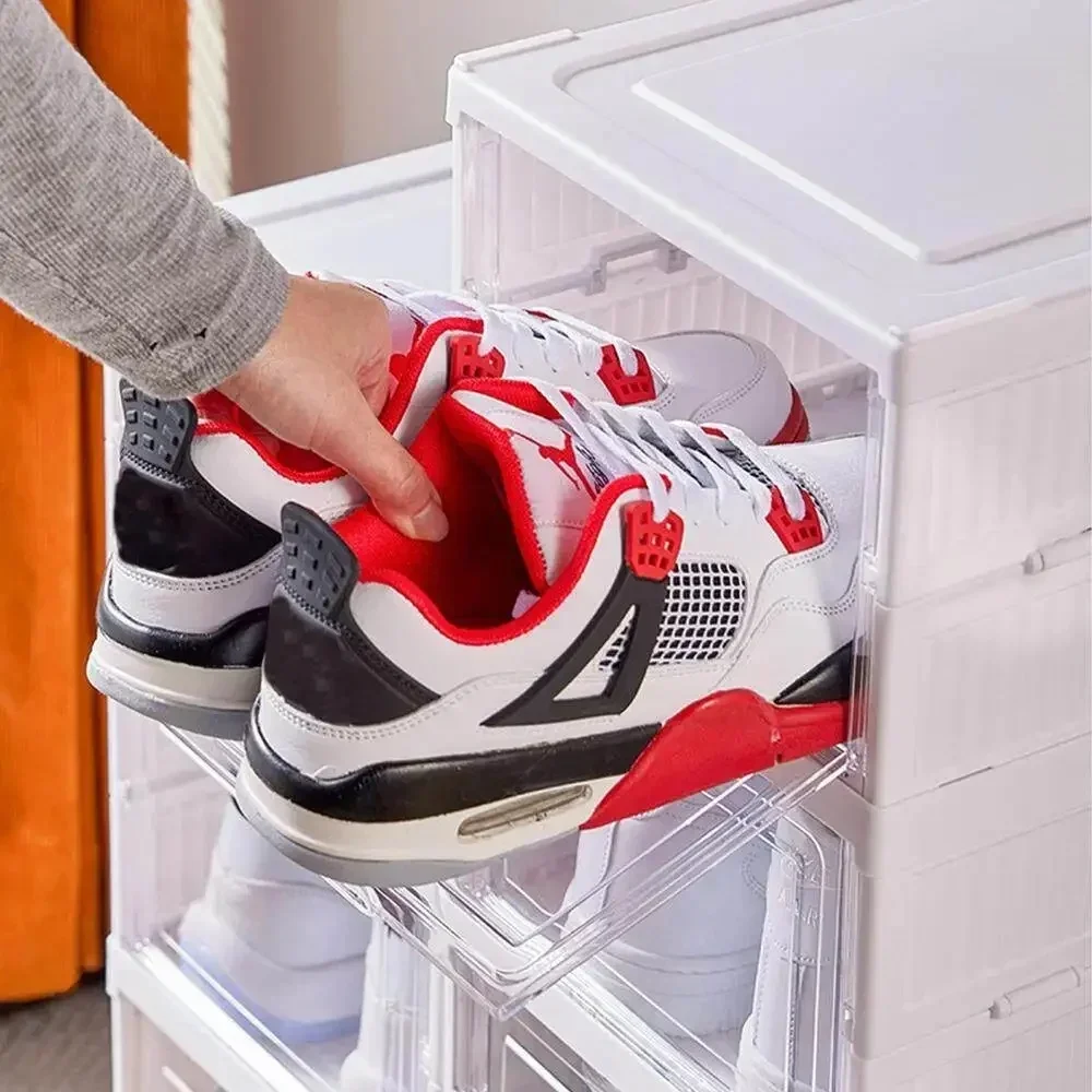 Meuble à chaussures pliable 6 niveaux – détail 8