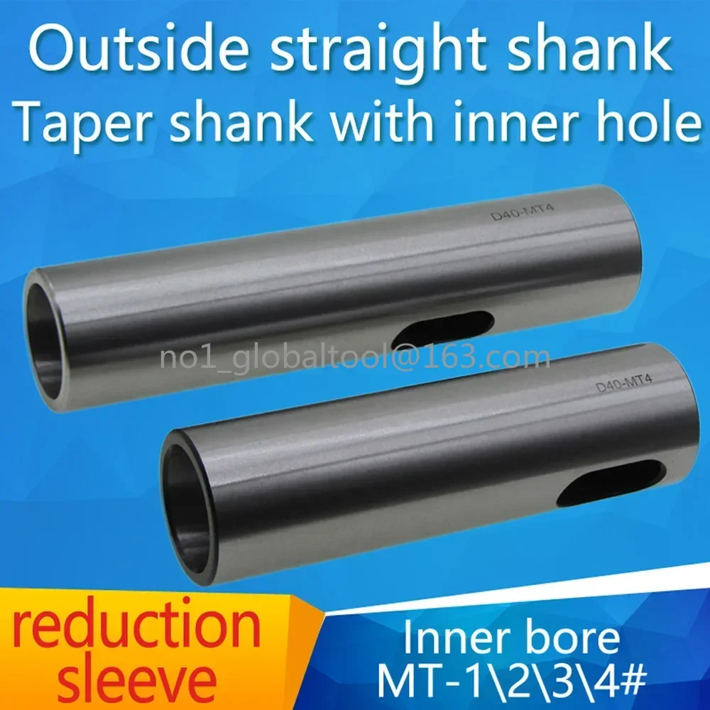 1pc Morse Taper Outside Straight Shank Transfer To Inner Taper Shank Drill Sleeve 1 2 3 Straight Reducer Variable