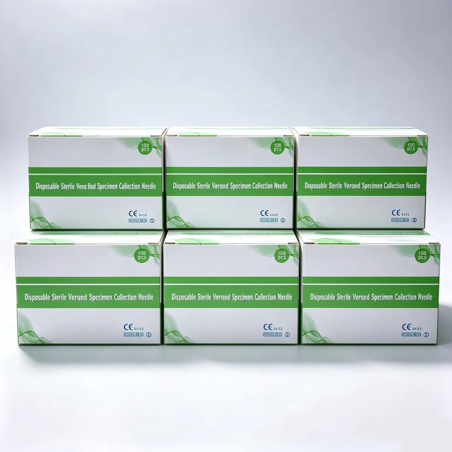 50 disposable direct insertion blood collection needles per batch, pet animal venous blood collection needles