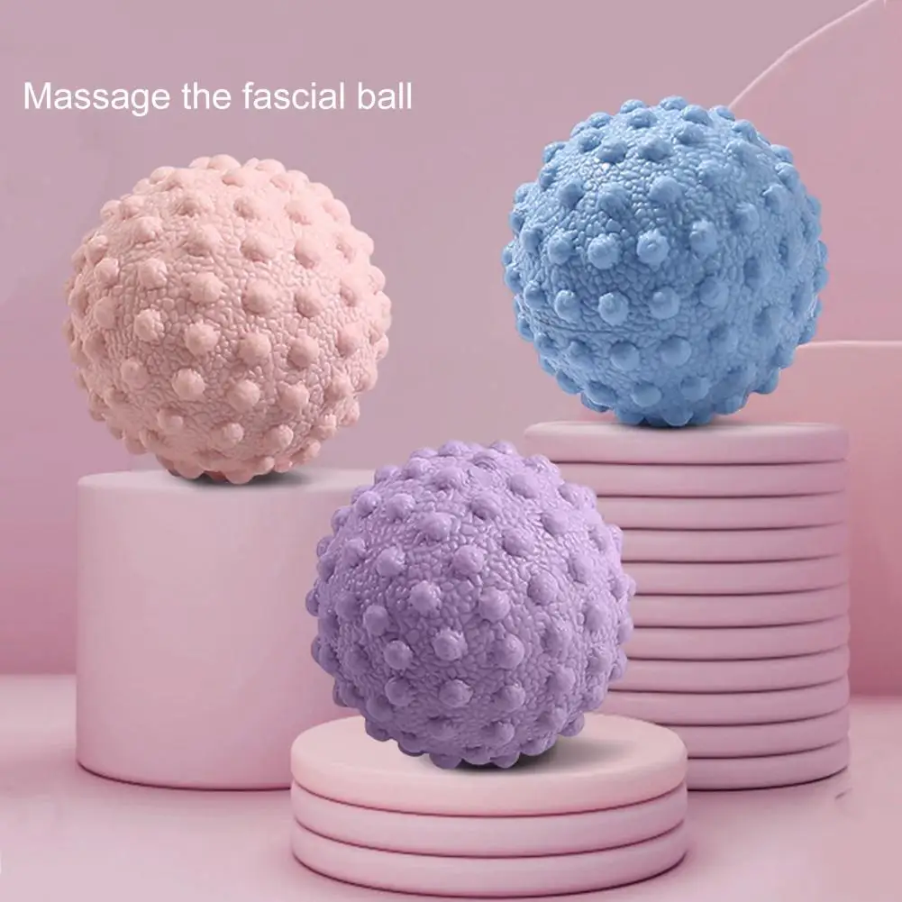 Hard Massage Ball Hedgehog Ball Foot Hand Back Muscle Massage Ball Plantar Fasciitis Myofascial Relief Massage Balls