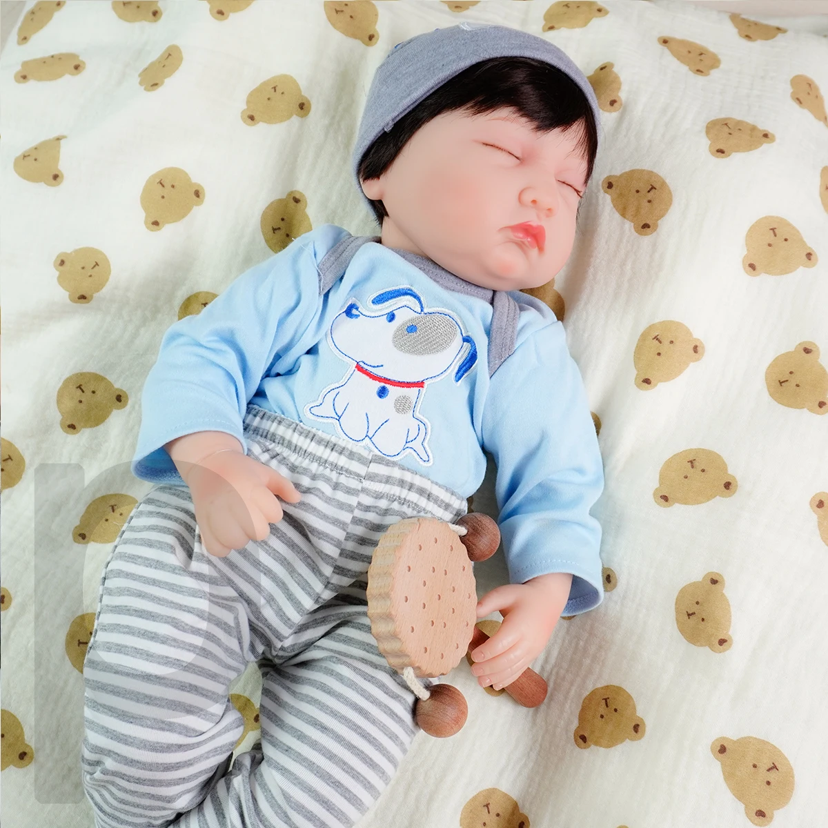 

Reborn Baby Doll Sweet Smile Realistic Newborn Baby Doll Can Pose Realistically Like A Toddler Baby with A Birth Certificate