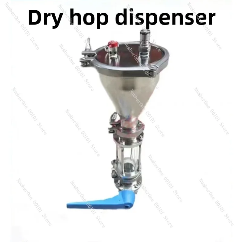 304 Stainless Steel Isobaric Hop Dry Doser Beer Hop Feeder Home Brewing Accessory Craft Beer Dry Hopping Device