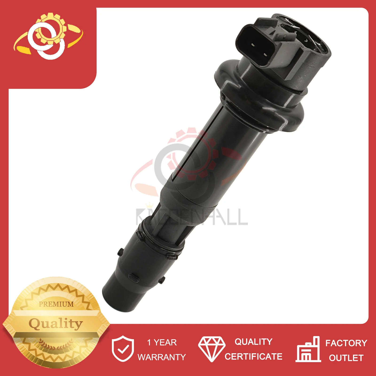 F6T553 1Pcs New Ignition Coil Compatible With Kawasaki ZZR600 2005-2008 Ninja ZX6R 2000-2024 Yamaha Honda