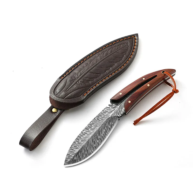 

Swayboo Дамасская сталь с высокой твердостью 58HRC прямой нож с фиксированным лезвием для выживания в дикой природе острый резак для мяса на гриле ручные инструменты