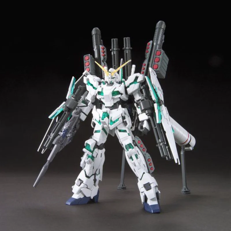 Bandai Original 1/144 HGUC RX-0 Full Armor Unicorn Gundam Banshee Norn (Destroy Mode) Action Figure Assembly Model Kit