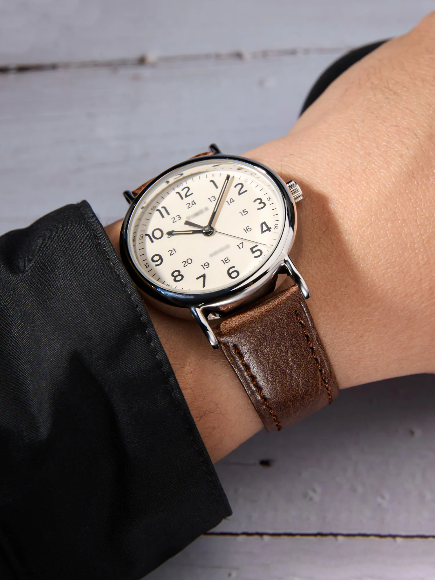 Premium Genuine Leather Watch Strap Natural Vegetable-Tanned Nappa Leather 12/14/16/18/19/2021//22/24mm Quick Release Watch Band image 3