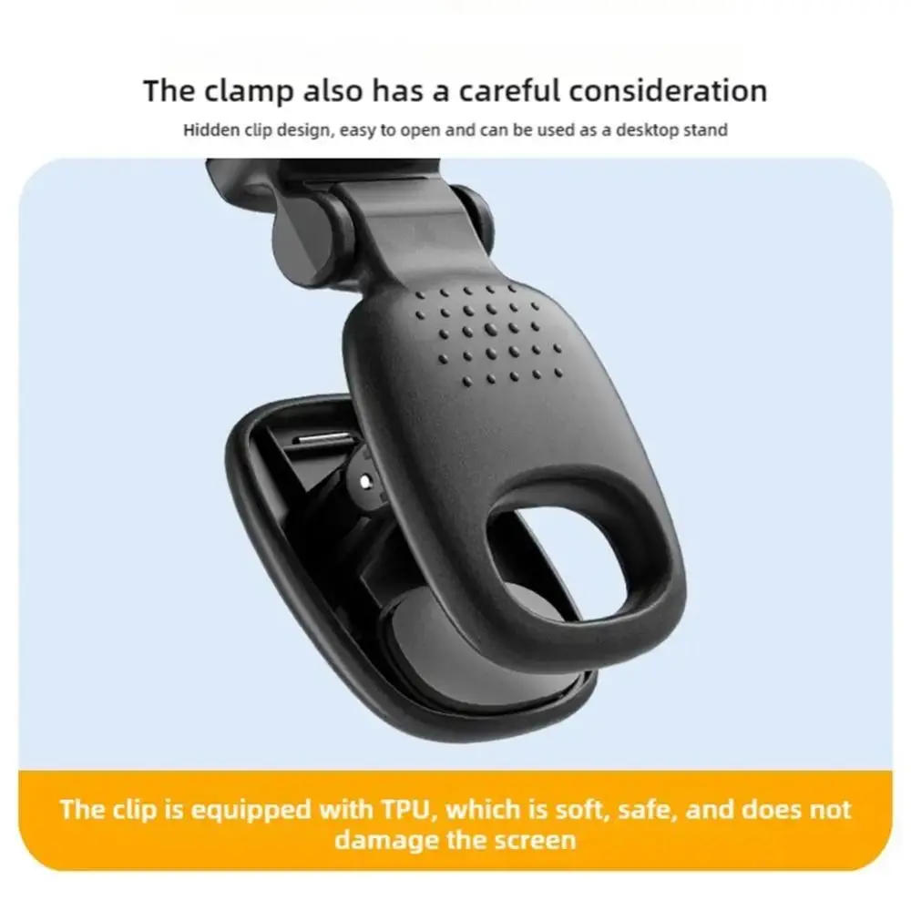 Clip on Portable LED Selfie Light 3 Color Light Removable Camera Fill Lamp Soft Light Rotated Clamp Photography Light Make Up