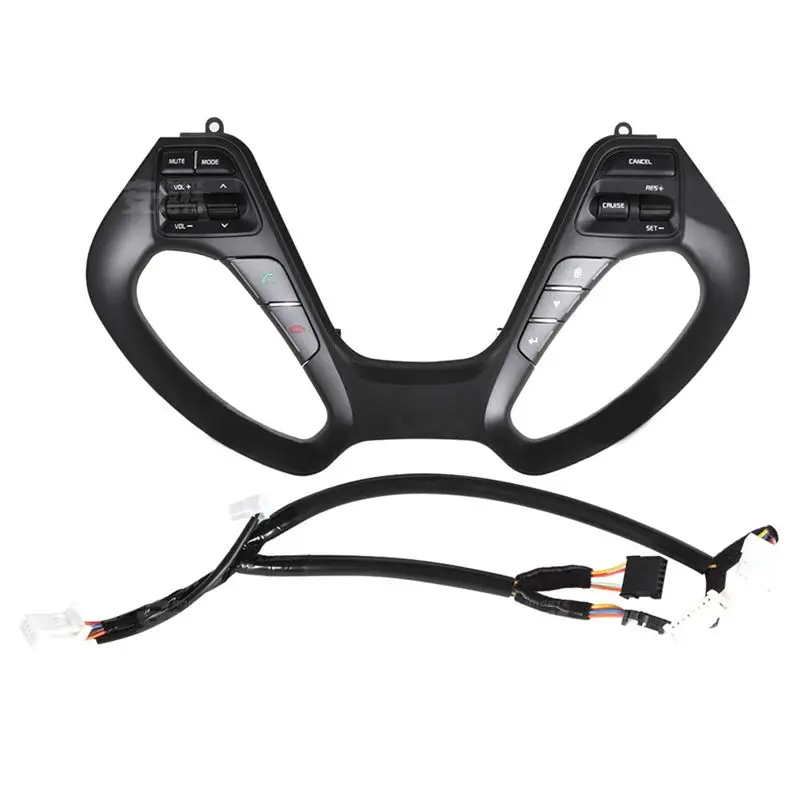 

Многофункциональные кнопки на руле: регулировка громкости, управление телефоном, кнопка круиз-контроля для Kia K3/K3S 2011-2017