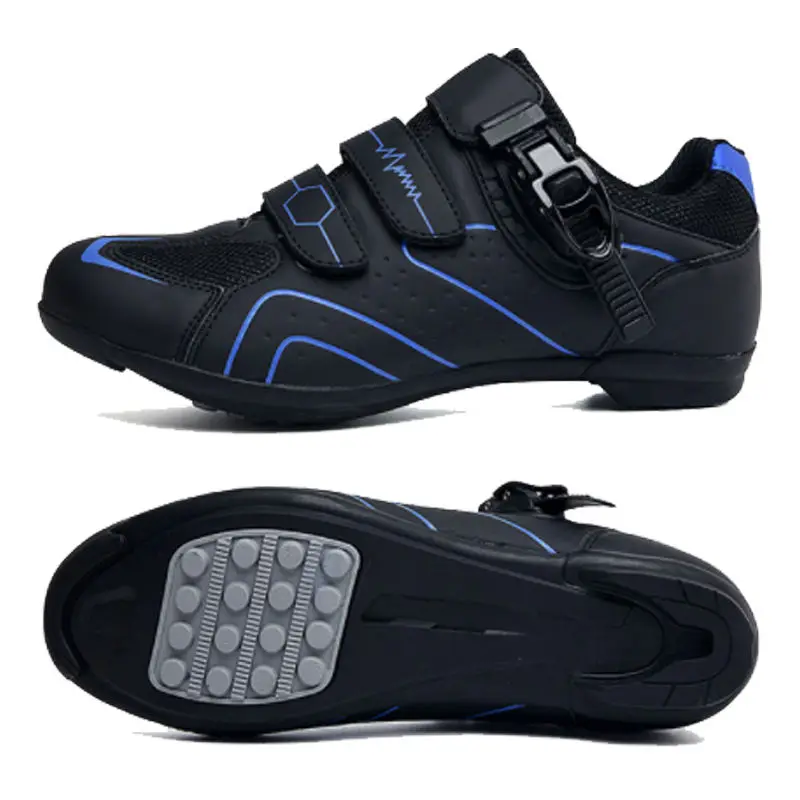 

Lock-Free Cycling Shoes Flat Pedal Shoes Men Bike Cleat Sneakers Bicycle Biking Women Breathable Indoor Outdoor Bike Boots