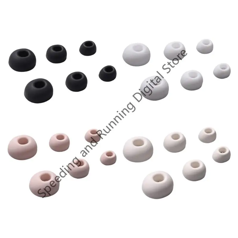 6pcs Silicone Ear Tips for HUAWEI FreeBuds 7i Eartips Wireless Earbuds Tips Anti-Slip Dust Filter Earplug Earphone Accessories