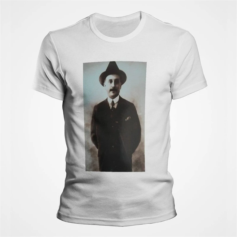 

Футболка с 3D принтом JOSE GREGORIO HERNANDEZ для мужчин, футболки с короткими рукавами, летние женские топы с круглым вырезом, полиэстер, дропшиппинг