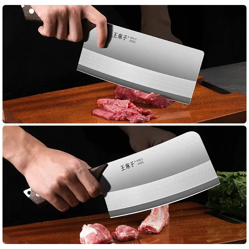 Wang Mazi genuine kitchen knife household stainless steel sharp slice bone combination knife Kitchen accessories, kitchen tools