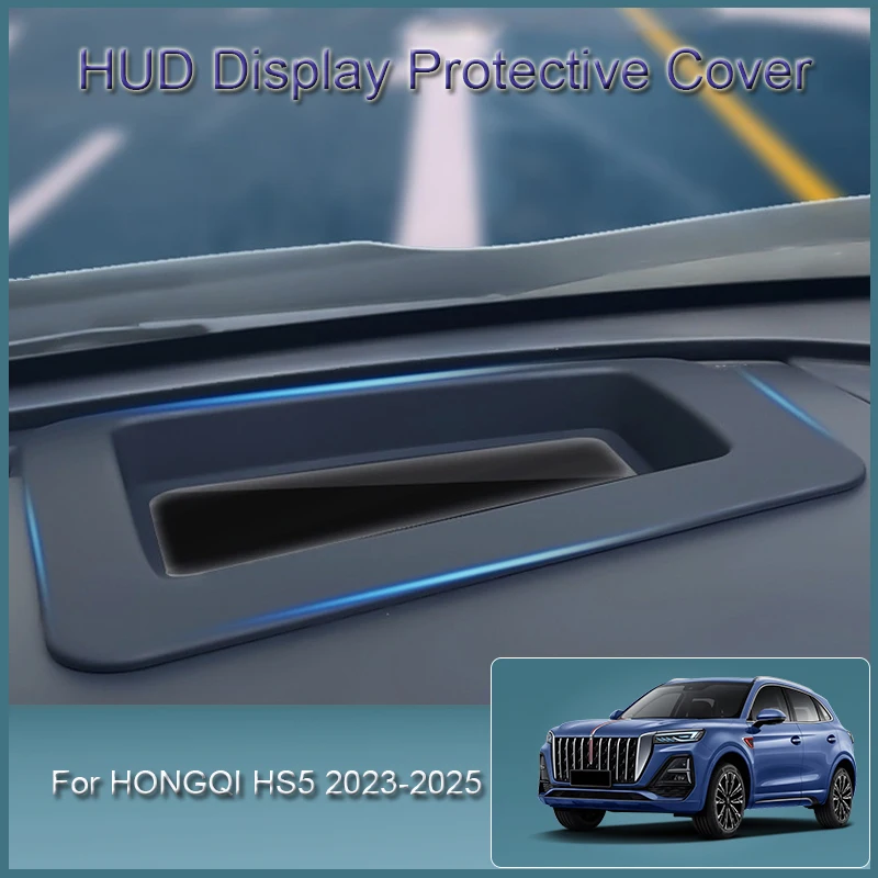 

For HONGQI HS5 2023-2025 Car HUD Display Protective Cover Head Up Display Reflective Projection Screen Dustproof Accessories