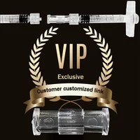 Enlace personalizado Pago exclusivo del cliente Conector de jeringa Ruhr