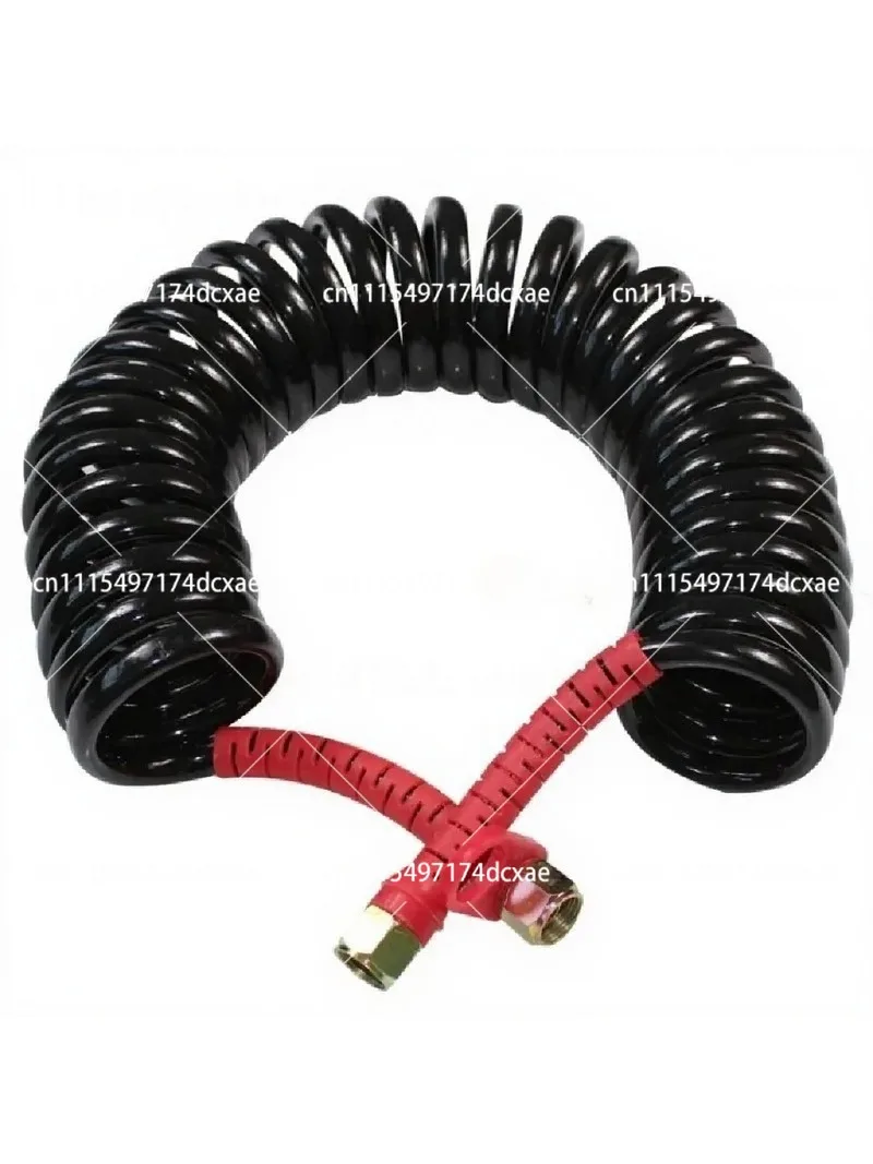 Double-Layer Explosion-Proof PU Trailer Air Brake Hose Spiral Spring Tube for Semi-Trailer Truck