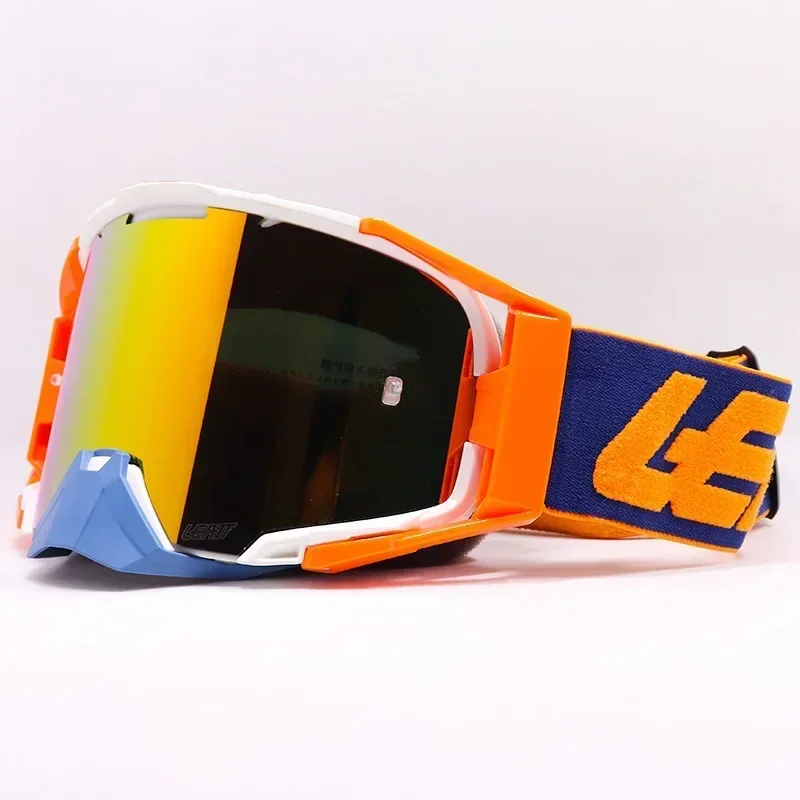 Protective Double Layers Motocross Goggles Brand New LEATT Anti Fog Moto Sunglasses Motorcycle Outdoor Sport Eyewear