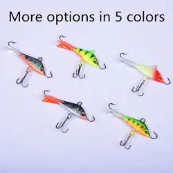 1pcs high-quality artificial bait for winter ice fishing, fake bait for outdoor balance bait, 5cm-7.5G mini bait
