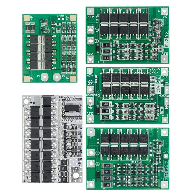 3S 4S 5S Akumulator litowo-jonowy 18650 Ładowarka BMS 25A 30A 40A 60A 100A Płyta zabezpieczająca z balansem do silnika wiertarki