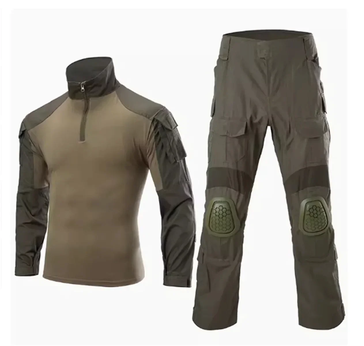 Tactical combat training suit, breathable and wear-resistant special combat suit protective equipment