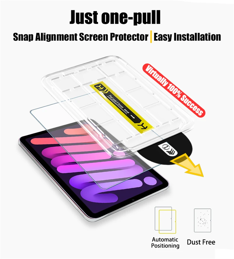 Tempered Glass Screen Protector for iPad Mini 7 6 4 5 a17 Pro 8.3 7.9 Film Accessories