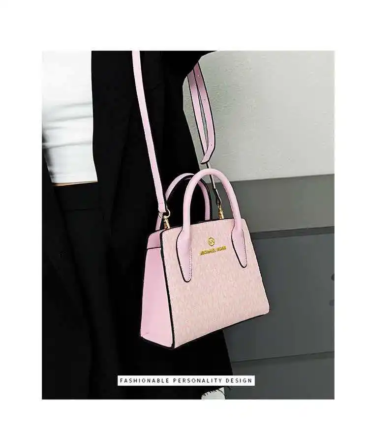 MICHAEL KORS Spring/Summer New Full-Logo Women's Business Casual Fashion Crossbody Bag, Handbag, and Shoulder Bag