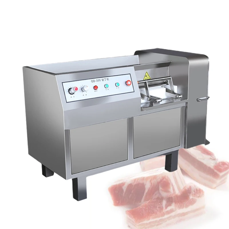 

Factory Price Industrial Fresh Frozen Meat Slicer Beef Dicer mutton Cube Cutting Machine