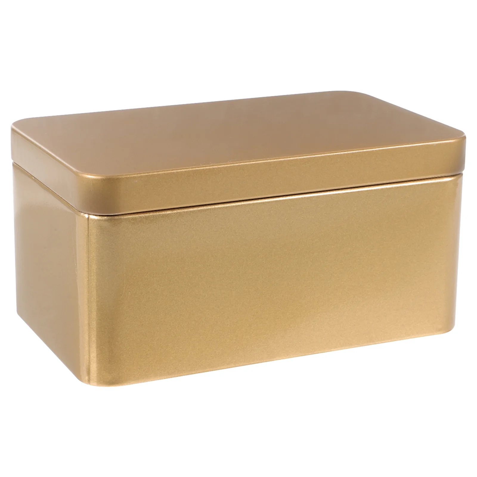 Tea Storage Iron Box Leaf Container Candies Organizer Lunchbox Drawer Home Travel Bins with Lids
