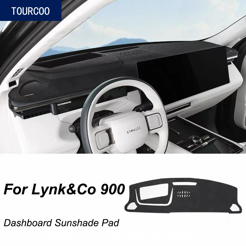 for-lynk-co-900-dashboard-sunshade-pad-center-console-protective-pad-car-interior-modiifed-accessories