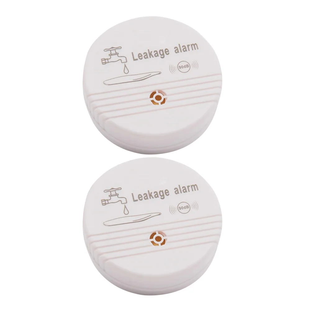 2 قطعة إنذار تسرب المياه صوت عال للمطبخ غرفة الغسيل الطابق السفلي الحمام تجاوز حماية المنزل الرطوبة الاستشعار #1