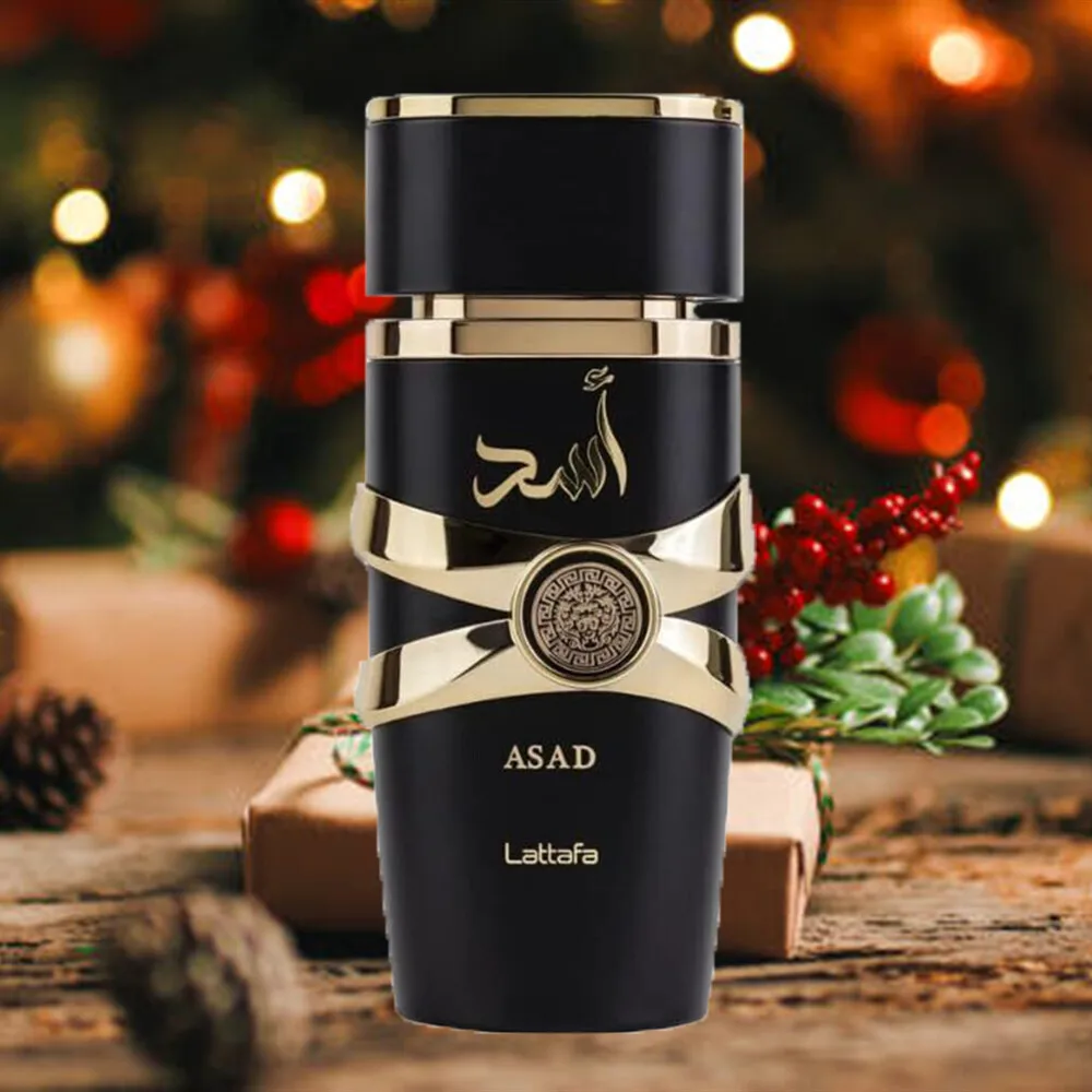 Lattafa Asad Eau De Perfum para hombres y mujeres |   Fragancia árabe de larga duración |   3,4 Oz / 100ml |   Stock de EE. UU. El mejor regalo