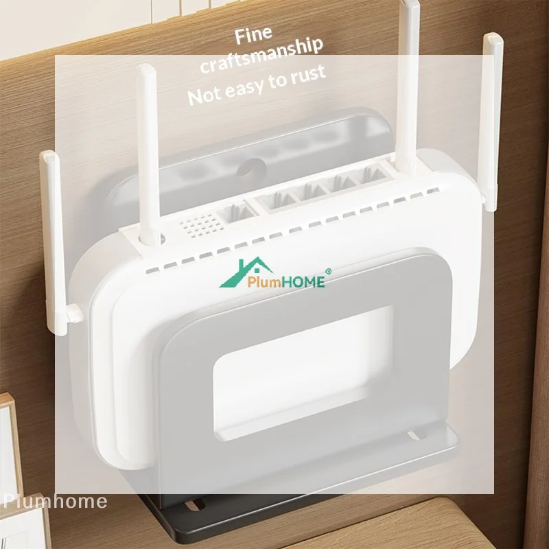 Adjustable Small Device Wall Mount Holder For Router Modem TV Box And Other Media Players 1Pc
