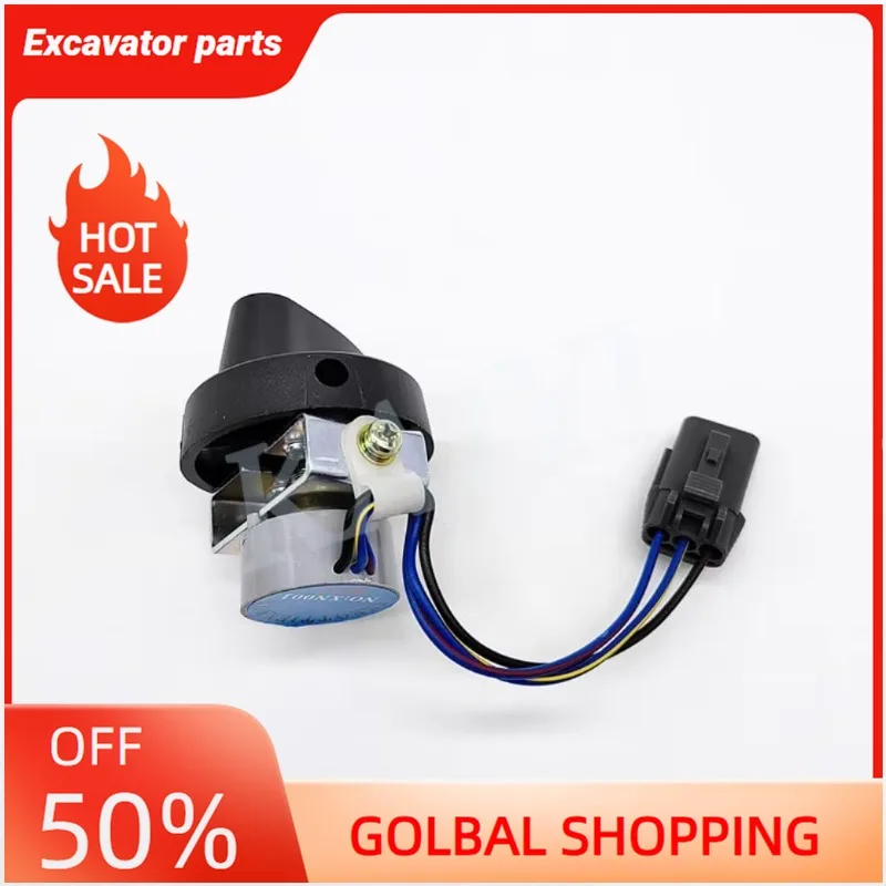 Construction Machinery HD512/HD700/HD820 Throttle Knob Switch 707-77519001 Fuel Dial Throttle Knob For  KATO Machinery Parts (70