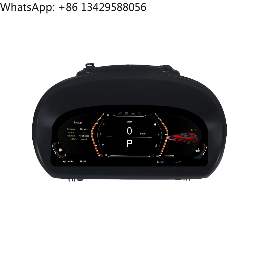 

12.3 Inch Digital Cluster Virtual Cockpit for Bmw 1 Series E87 LCD Instrument Panel Car Multimedia Dashboard Speed Meter Screen