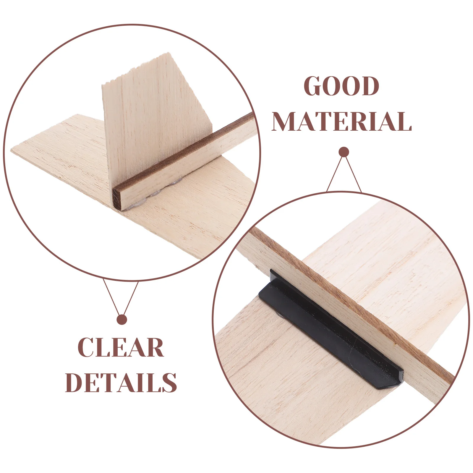 3Pcs DIY Wooden Glider Kit - Buildable Airplane Craft Set - Eco Friendly Solid Wood Material - Encourages Science Exploration