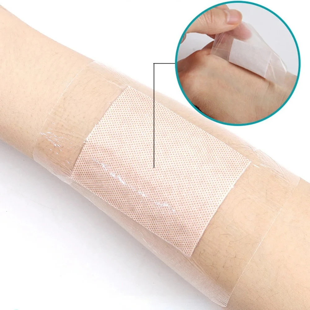 10 قطعة/المجموعة 10x10 سنتيمتر للماء التصحيح شفافة لاصقة الضمادات تضميد الجروح الشريط الإسعافات الأولية بقع الطوارئ #2
