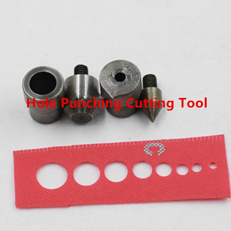 Fabric Paper Leather Hole Punch Cutter Tool Die Mold for Hand Press Machine Install Rivet,Button ,Eyelest,Leather Craft Tool